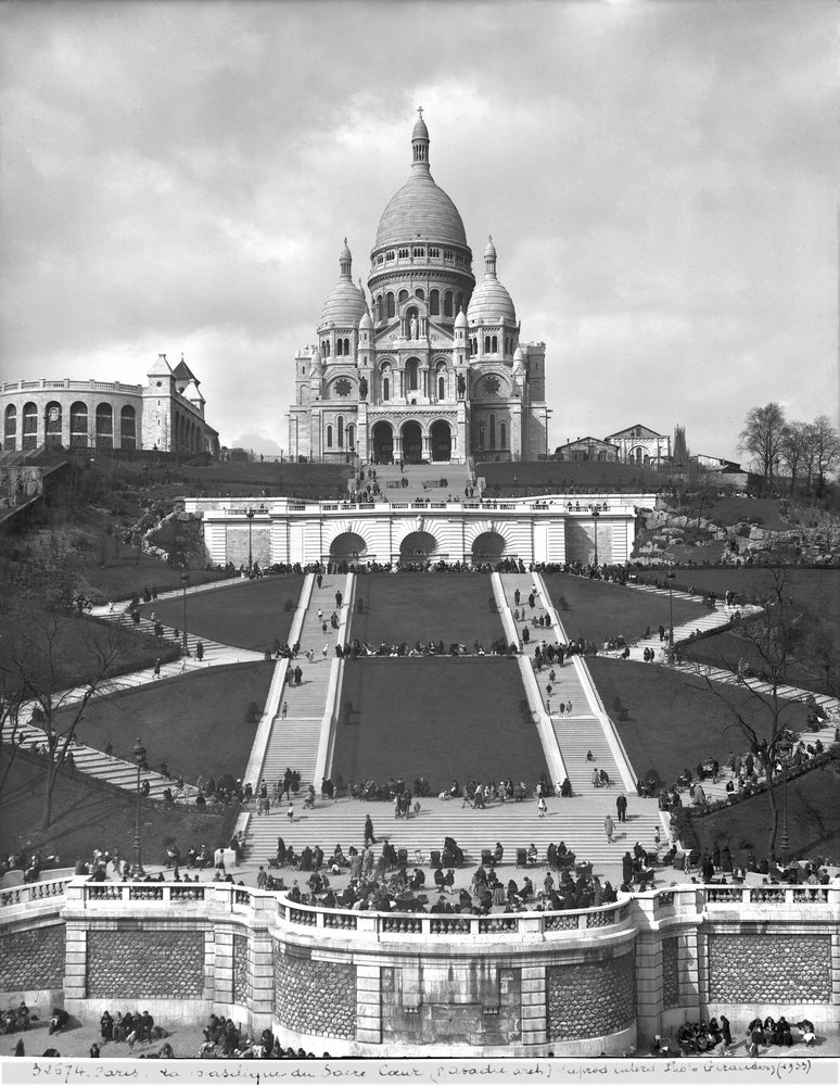 Basilica of Sacre-Coeur, Montmartre, 1876-1910